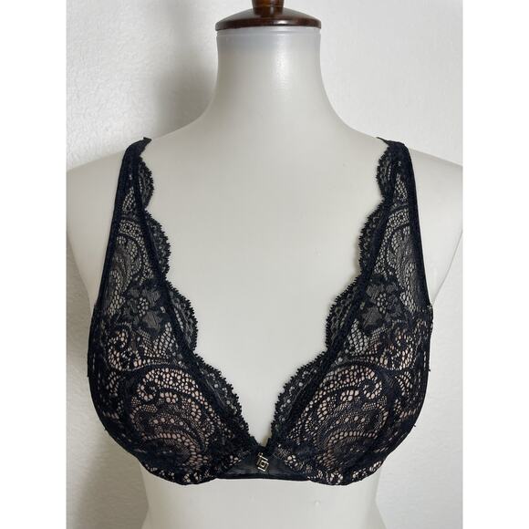 Third Love Lingerie 24/7 Lace Contour Plunge Intimates - Picture 1 of 10